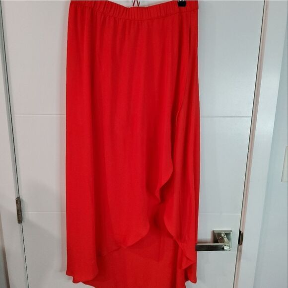 Cache High Low Hem Skirt Size M - Picture 1 of 8